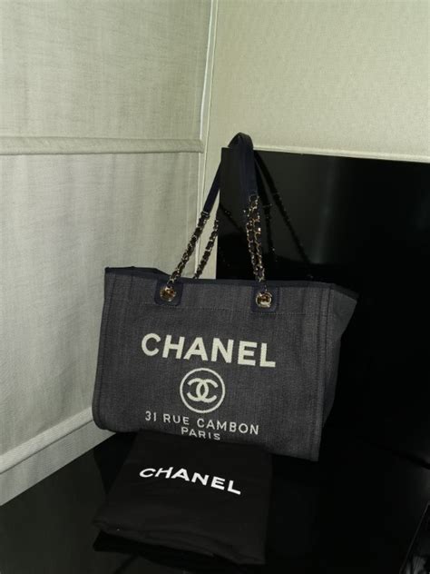 chanel rue cambon tote canvas|Chanel 31 shopping bag pvc.